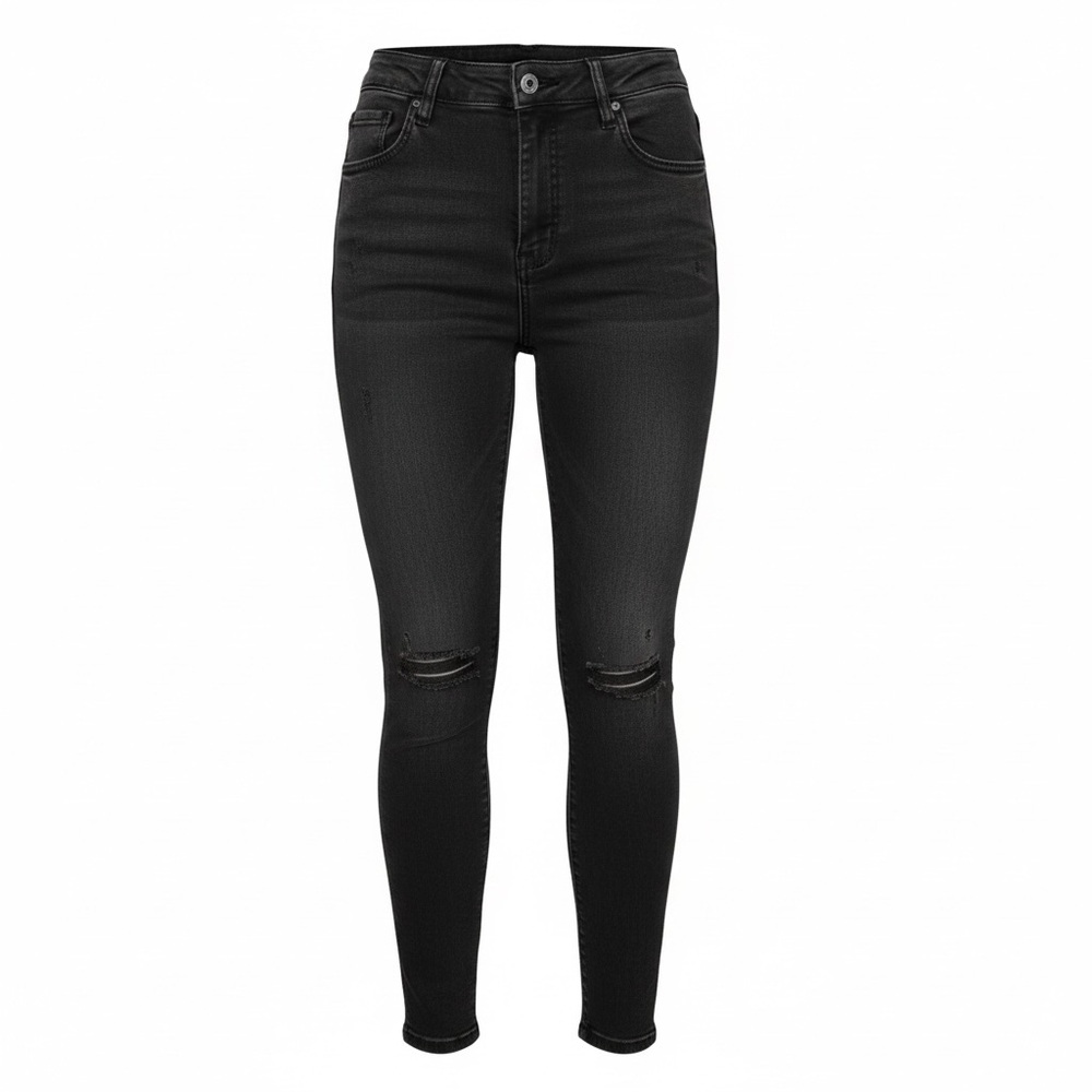 NWT Forever 21 Denim Collection High Rise Distressed Women’s Skinny Jean Size 28